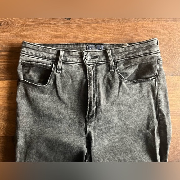 FREE A & F Black Curve Love High Rise Super Skinny Ankle Denim/Jeans - Picture 2 of 11